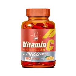 VITAMIN C+ZINCO HEALTH LABSORVENTE 1G C/90 CAPSULAS
