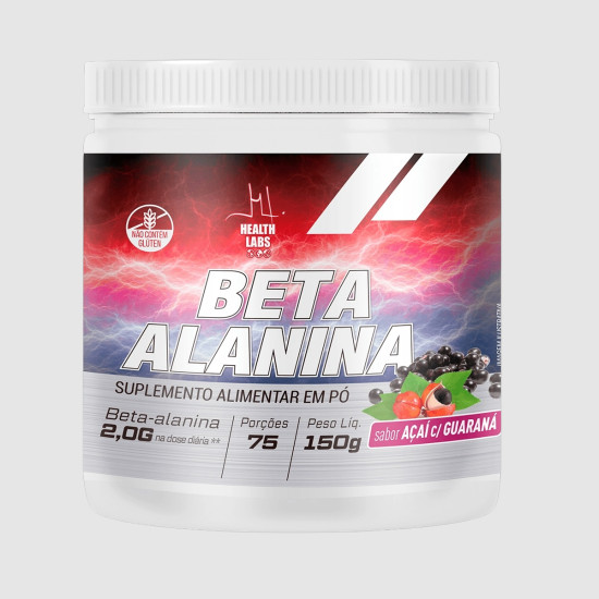 BETA ALANINA HEALTH LABS ACAI COM GUARANA COM 150G