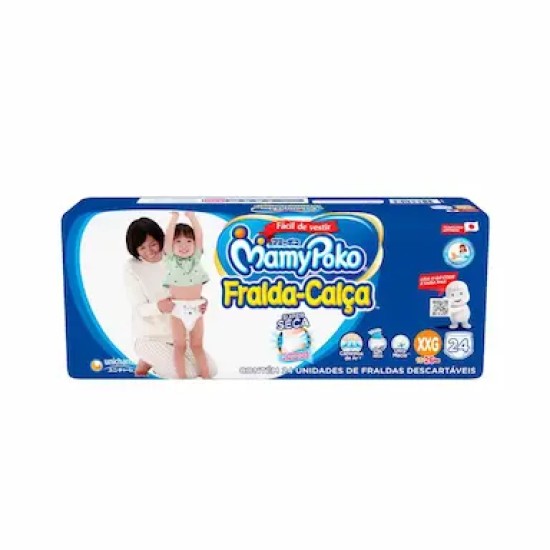 FRALDA MAMYPOKO CALÇA JUMBO XXG C/24 UND