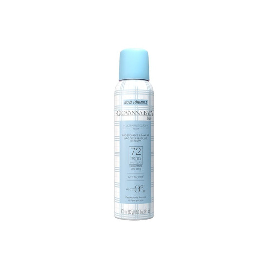 DESODORANTE AEROSOL GIOVANNA BABY BLUE 72H 150ML