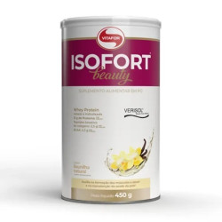 WHEY VITAFOR ISOFORT BEAUTY BAUNILHA 450G