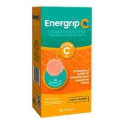 ENERGRIP C 1G LARANJA COM 10 CAPSULAS EFERVESCENTE