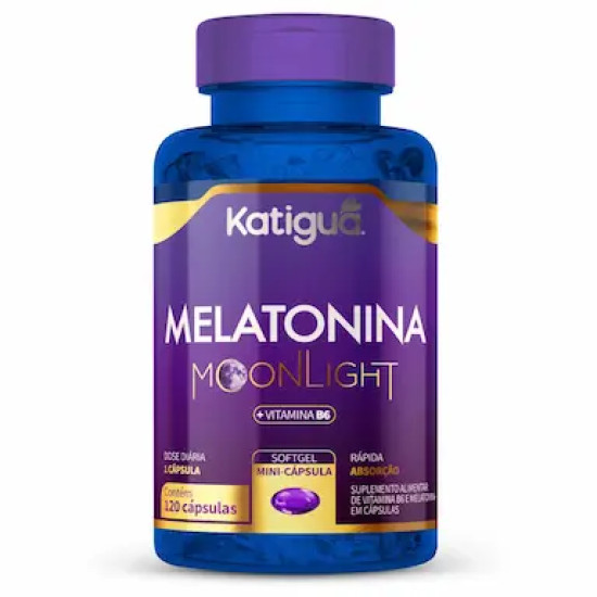 MELATONINA + B6 210MCG COM 120 CAPSULAS