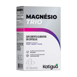 MAGNESIO TRIO COM 60CAPSULAS KATIGUA