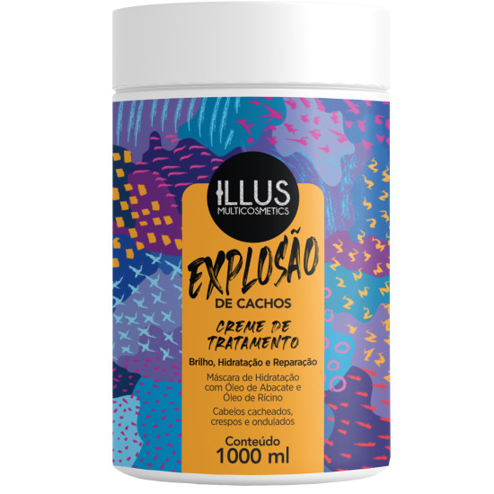 CREME ILLUS TRATAMENTO EXPLOSAO DE CACHOS 1L