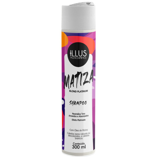 SHAMPOO ILLUS MATIZA BLOND PLATINUM 300 ML