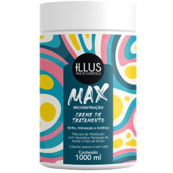 CREME ILLUS MULTICOSMETICOS TRATAMENTO MAX RECONSTRUCAO 1L