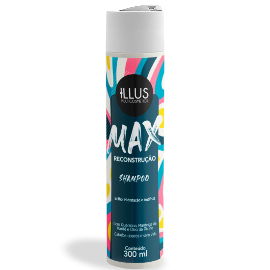 SHAMPOO ILLUS MAX RECONSTRUCAO 300ML