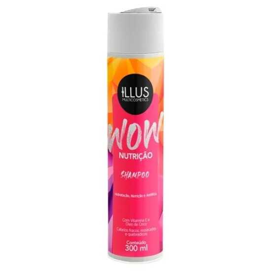 SHAMPOO ILLUS WOW NUTRICAO 300ML