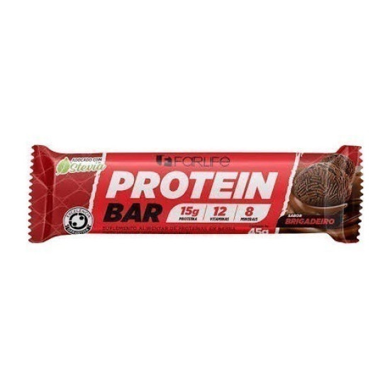 BARRA DE PROTEINA BRIGADEIRO FARLIFE 45G