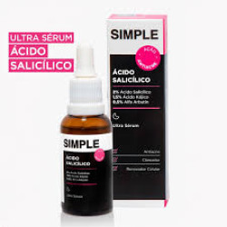 SERUM FACIAL SIMPLE ULTRA ACIDO SALICILICO ANTIACNE 30ML
