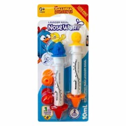 SERINGA P/ LAVAGEM NASAL GALINHA PINTADINHA NOSEWASHAMPOO 10ML C/2 UND