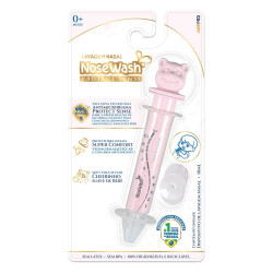 SERINGA PARA LAVAGEM NASAL NOSEWASHAMPOO PROTECT SENSE ROSA 10ML