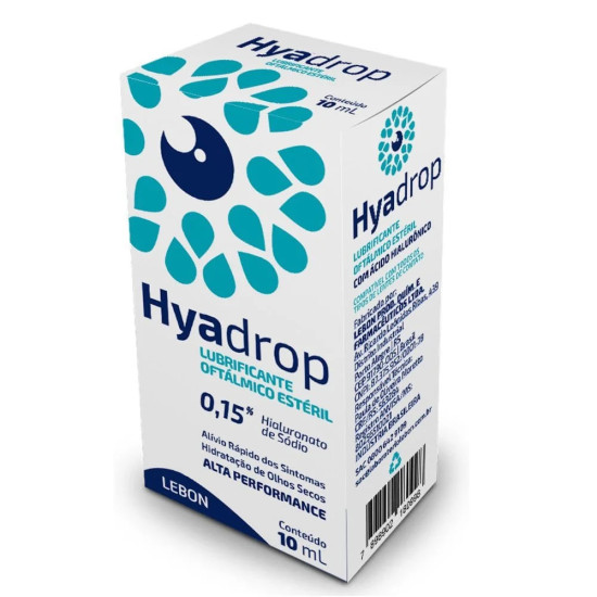 HYADROP 0,15% COM 10ML