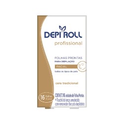 FOLHAS PRONTAS DEPI ROLL FACIAL TRADICIONAL C/8 PARES