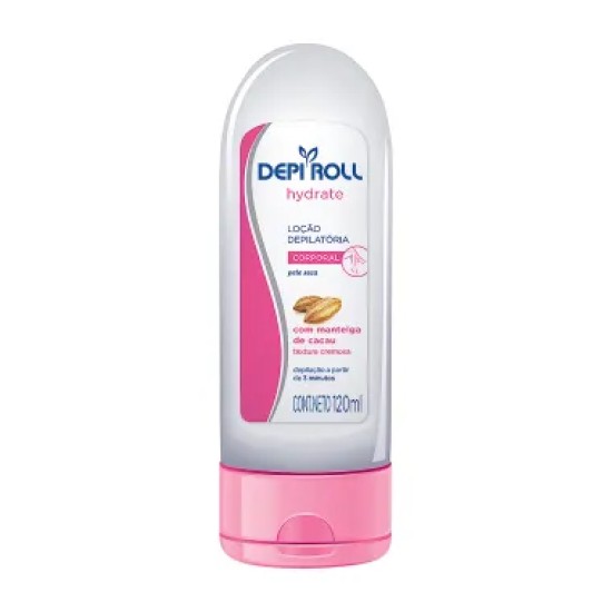 LOCAO DEPI ROLL CORPORAL CACAU 120ML