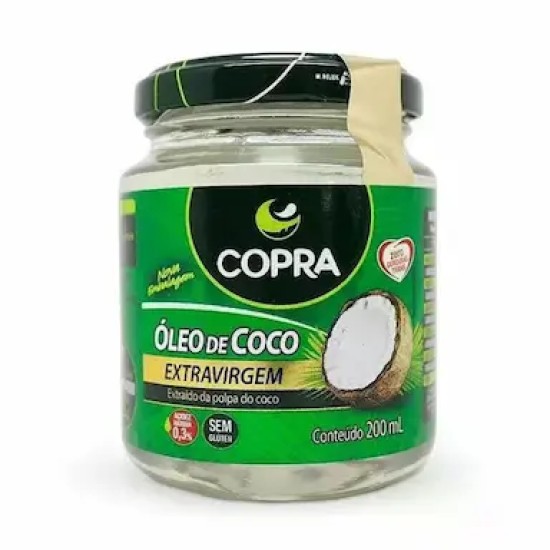 OLEO DE COCO COPRA EXTRA VIRGEM 200ML