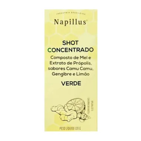 SHOT CONCETRADO PROPOLIS NAPILLUS VERDE 120G