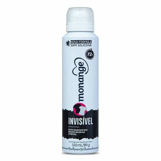 DESODORANTE AEROSOL SOL MONANGE INVISIVEL 150ML