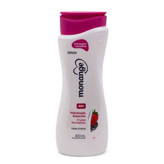 LOCAO HIDRATANTE MONANGE FRUTAS VERMELHAS 400ML