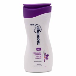 LOCAO HIDRATANTE MONANGE FLOR DE LAVANDA 200ML