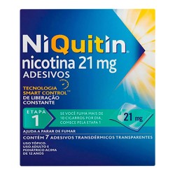 NIQUITIN 21 MG C/7 ADS
