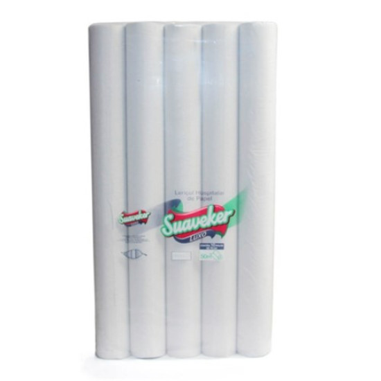 LENCOL HOSPITALAR SUAVEKER BRANCO LUXO 50X50
