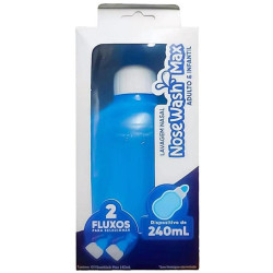 DISPOSITIVO PARA LAVAGEM NASAL NOSEWASHAMPOO MAX 240ML