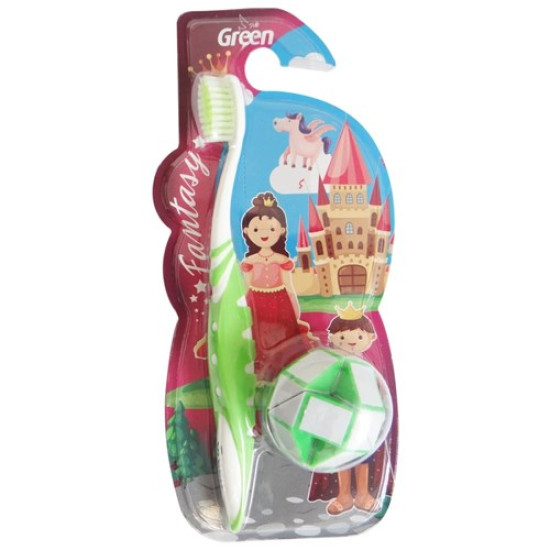 ESCOVA DENTAL GREEN INFANTIL TURBO MACIA