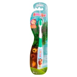 ESCOVA DENTAL GREEN INF MASHA E O URSO MACIA