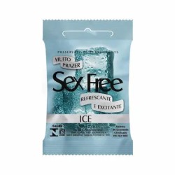 PRESERVATIVO SEX FREE ICE C/3UND