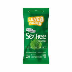 PRESERVATIVO SEX FREE MENTA LV8PG6
