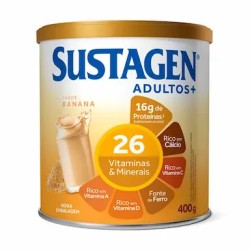SUSTAGEN CALCIO+PROTETOR BANANA 400G