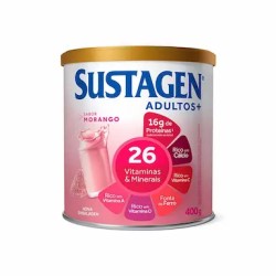 SUSTAGEN CALCIO+PROTETOR MORANGO 400G