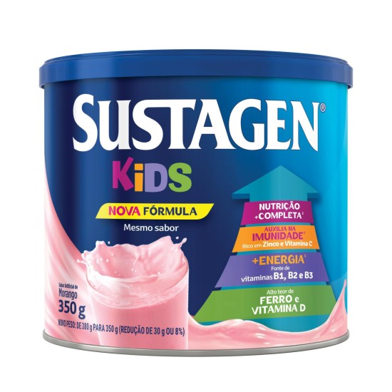 SUSTAGEN KIDS MORANGO 380G
