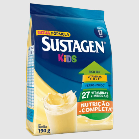 SUSTAGEN KIDS BAUNILHA REFIL 190G