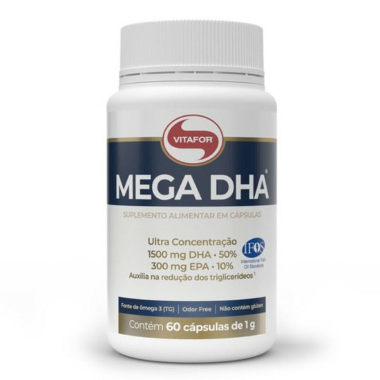 MEGA DHA COM 60 CAPSULAS