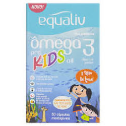 OMEGA 3 KIDS EQUALIV COM 60 CAPSULAS MAST