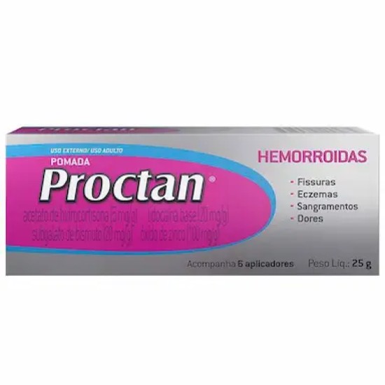 PROCTAN HEMORROIDAS C/25 GR