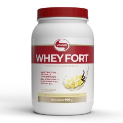 WHEY FORT VITAFOR BAUNILHA 900G