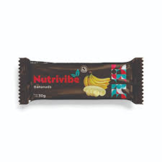 NUTRIVIBE BANANADA COM ACUCAR 30G