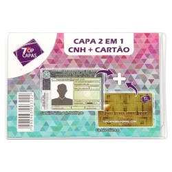 CAPA DUPLA PARA CNH E CARTOES INOVAR PREMIUM