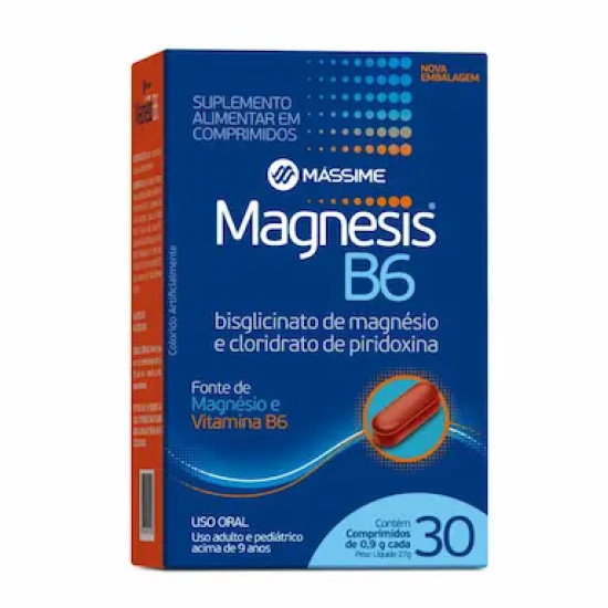 MAGNESIS B6 COM 30 CAPSULAS
