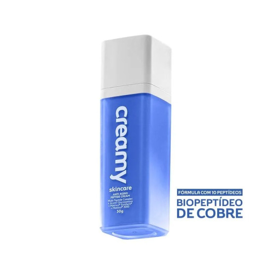 CREME FACIAL ANTISSINAIS CREAMY SKINCARE PEPTIDE FIRMADOR 30G