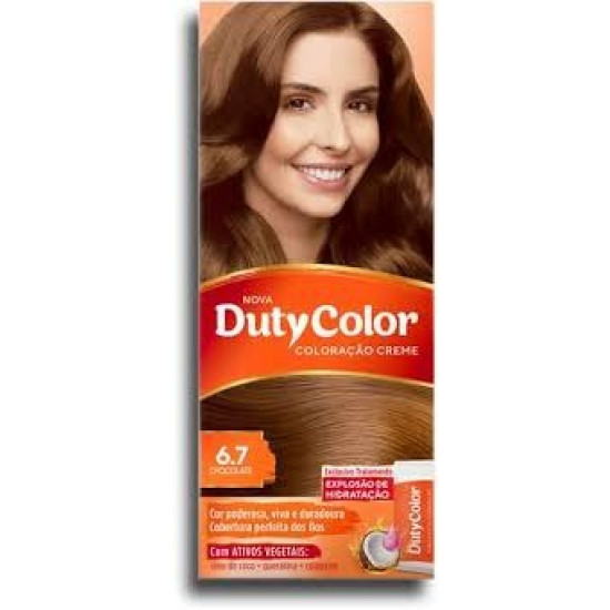 TINTURA DE CABELO DUTY COLOR 6.7 CHOCOLATE