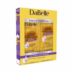 KIT DABELLE HAIR SHAMPOO 250ML+CONDICIONADOR 200ML LISO ARRASADOR
