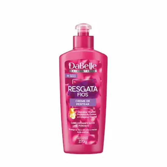 CREME DE PENTEAR DABELLE HAIR RESGATA FIOS 270G