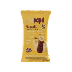 BISCOITO INFANTIL PAPAPA BANANA E CACAU 60G
