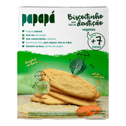 BISCOITO INFANTIL PAPAPA DENTIÇAO VEGETAIS 36G