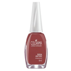 ESMALTE COLORAMA CREMOSO ROSA ANTIGO 8ML